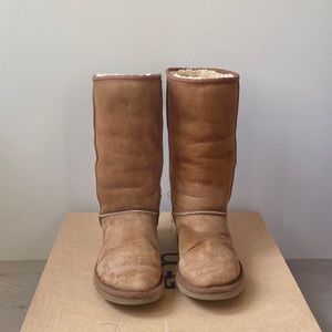 Tall UGGS in Chestnut